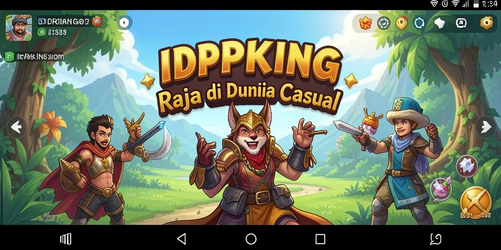 Screenshot gameplay IDPKING menampilkan petualangan seru di dunia Casual.