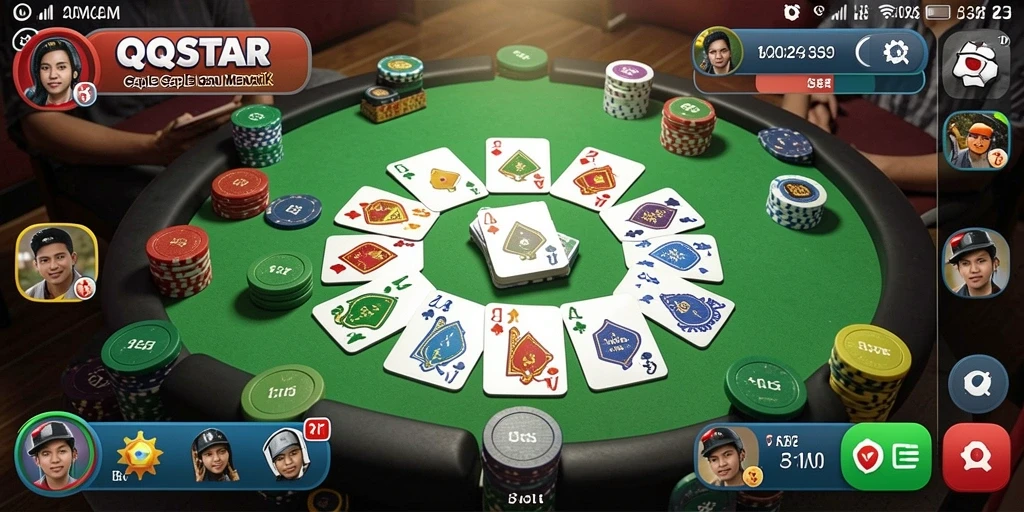 Gameplay seru Gaple yang mengasyikkan di QQSTAR.