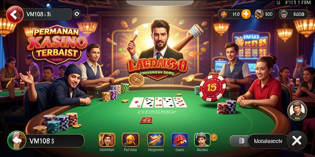 Gameplay seru dan grafis yang memukau di VM108.